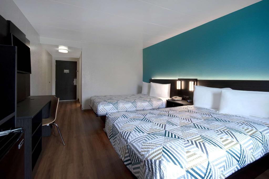 Motel 6-Merrillville, IN - Habitación Cuádruple Deluxe