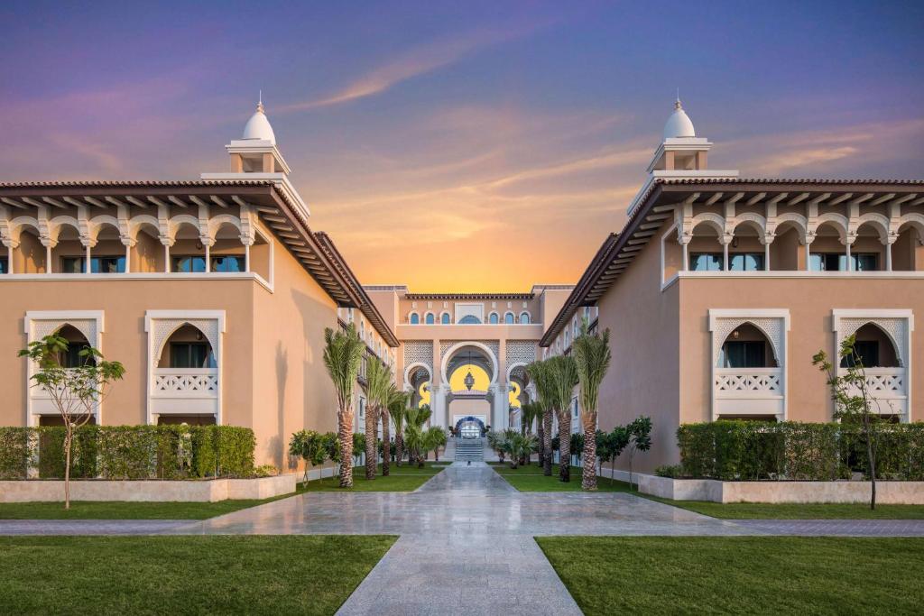 a rendering of the exterior of a villa at Rixos Premium Saadiyat Island - All Inclusive in Abu Dhabi