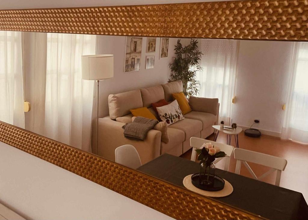 A seating area at Apartamento Céntrico Corredera