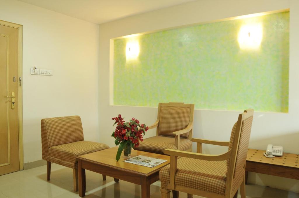Posezení v ubytování Hotel Abigail Regency