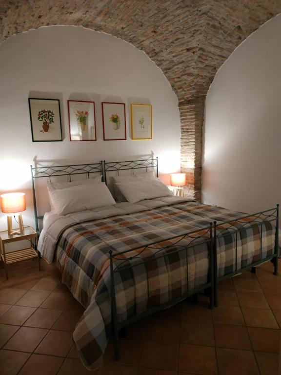 Postel nebo postele na pokoji v ubytování Bed and Breakfast In Piazza Orazio