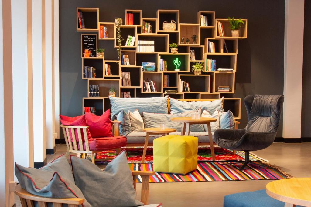 Posezení v ubytování sylc. Apartmenthotel – Serviced Apartments
