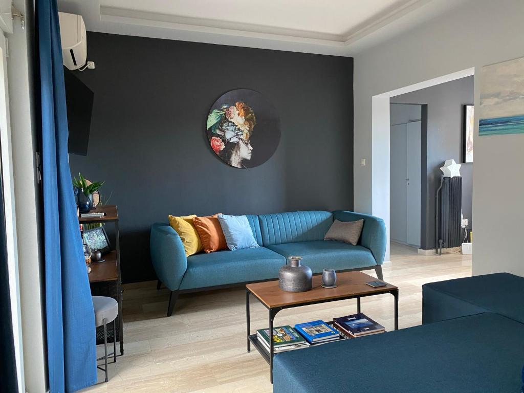 Posedenie v ubytovaní ASIMINA apartment, Kerameikos Metro Station