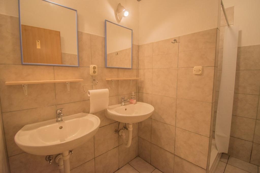 Kúpeľňa v ubytovaní Planinarski dom Skrad
