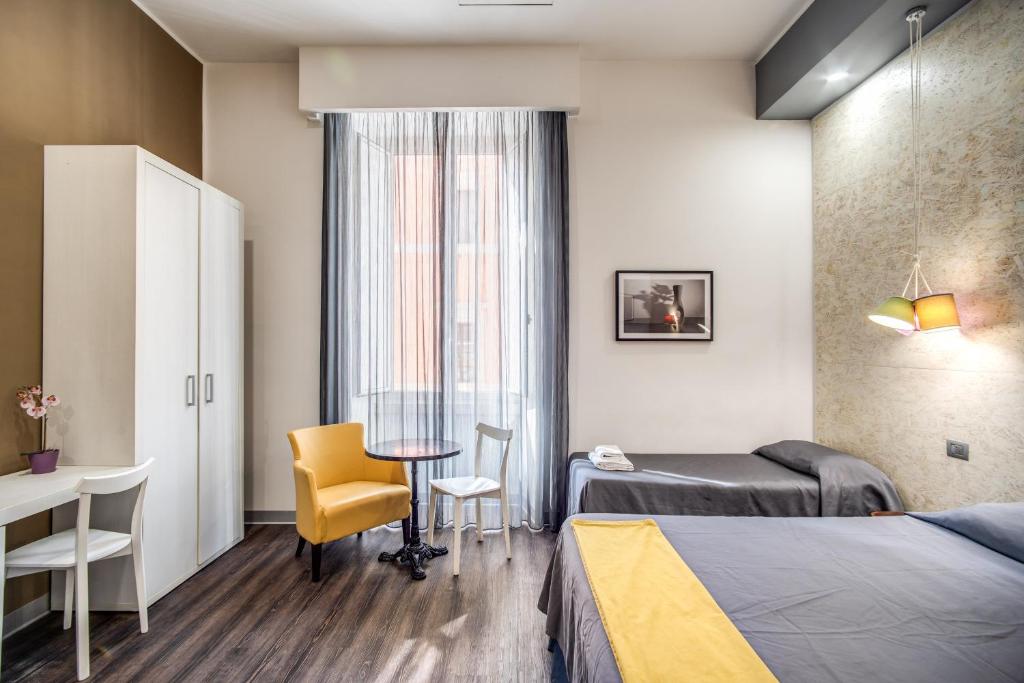 Postel nebo postele na pokoji v ubytování Hotel Seiler