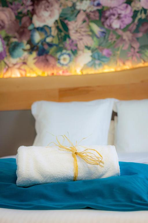 Postel nebo postele na pokoji v ubytování Berti Hotel - Mulhouse Centre Gare