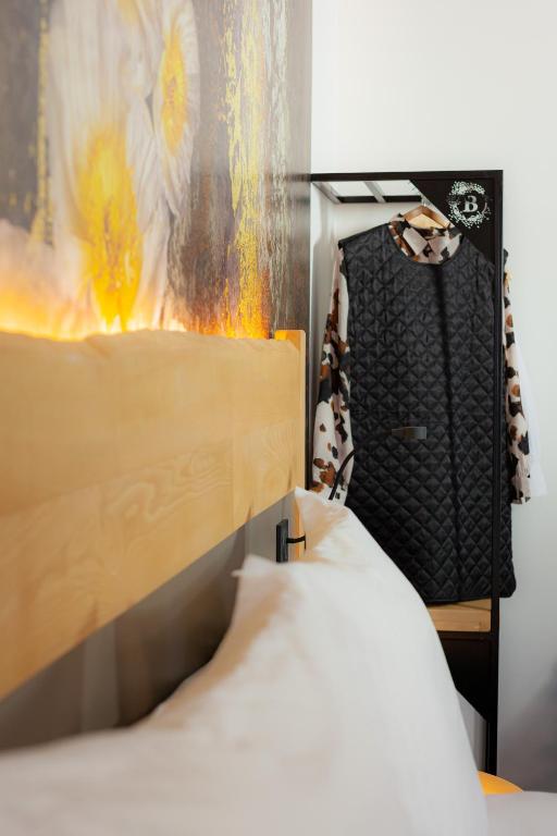 Postel nebo postele na pokoji v ubytování Berti Hotel - Mulhouse Centre Gare