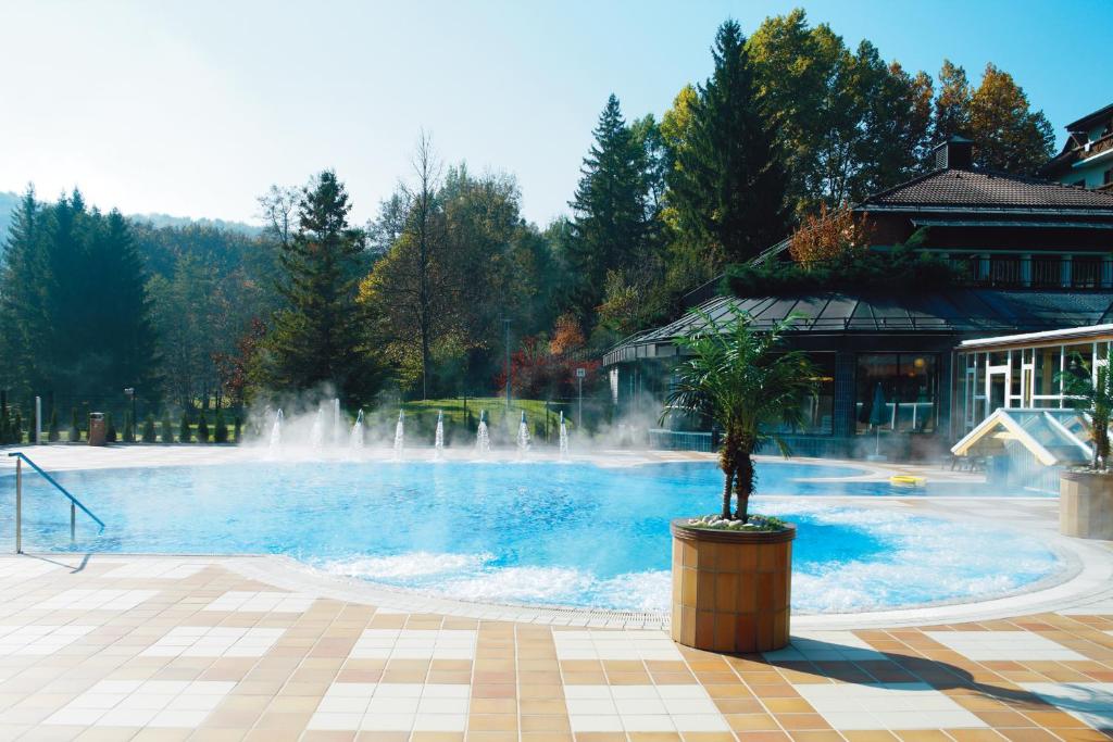 Bazén v ubytování Hotel Toplice - Terme Krka nebo v jeho okolí