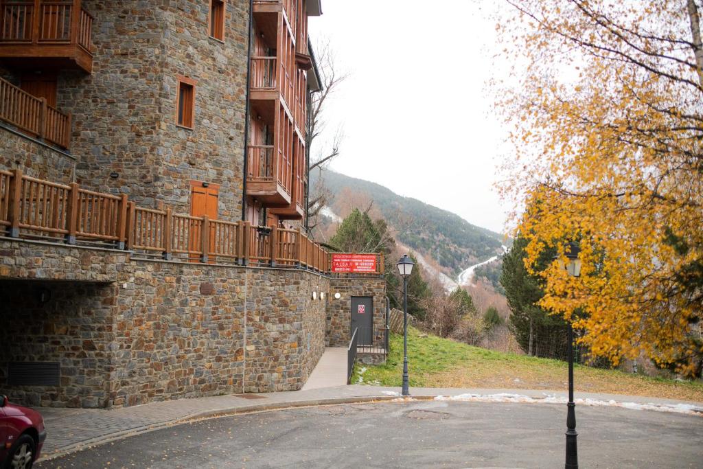 Nespecifikovaný výhled na hory nebo výhled na hory při pohledu z apartmánu