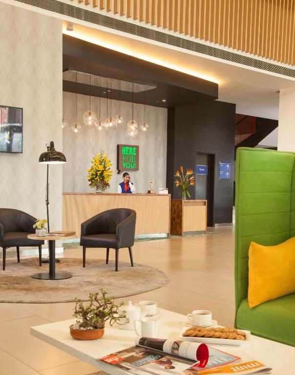 Posezení v ubytování Park Inn By Radisson Gurgaon Bilaspur