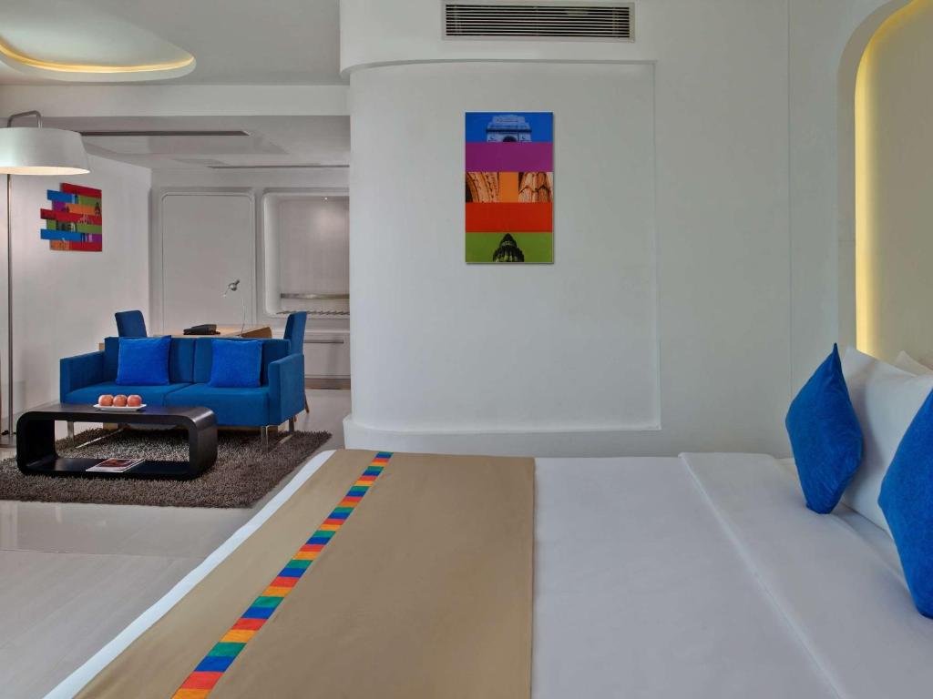 Posezení v ubytování Park Inn by Radisson New Delhi IP Extension