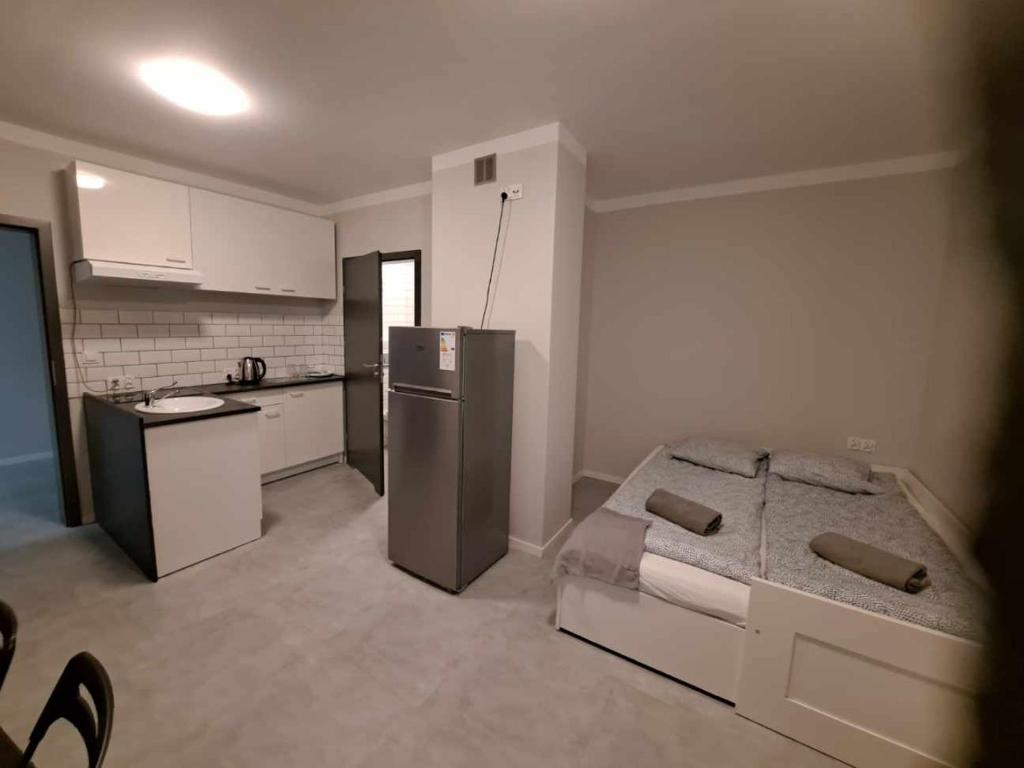 Kuchyň nebo kuchyňský kout v ubytování Mia Mia House