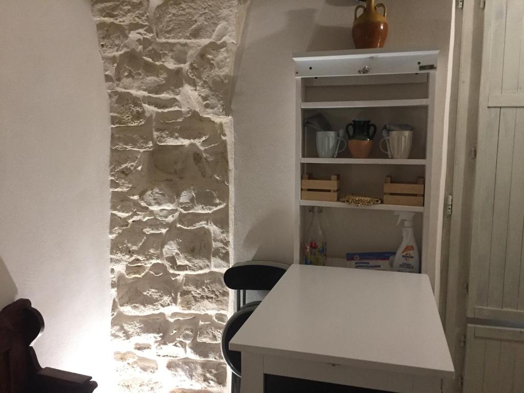Kuchyňa alebo kuchynka v ubytovaní La Casetta di Greta