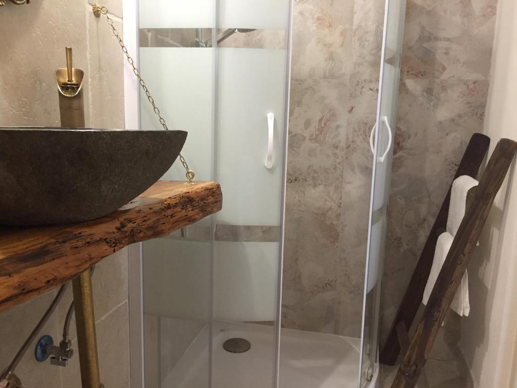 Kúpeľňa v ubytovaní La Casetta di Greta
