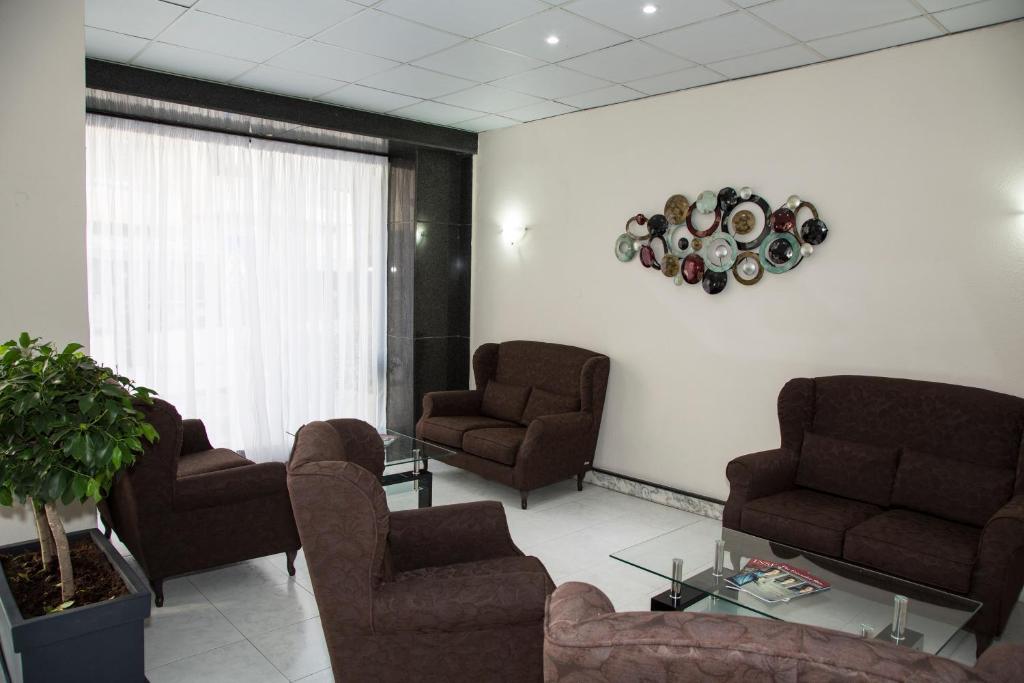 Posezení v ubytování Relax Inn Hotel