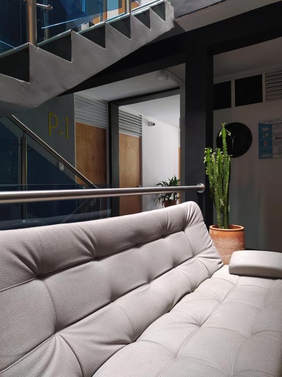Posezení v ubytování Hotel Aura Medellin