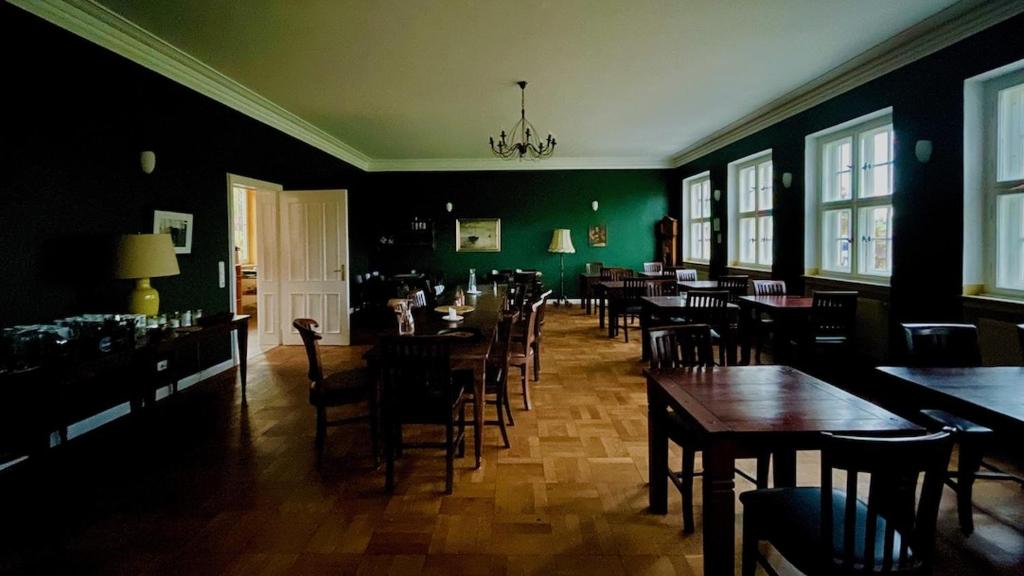 Posezení v ubytování Die Strumpffabrik - Guesthouse