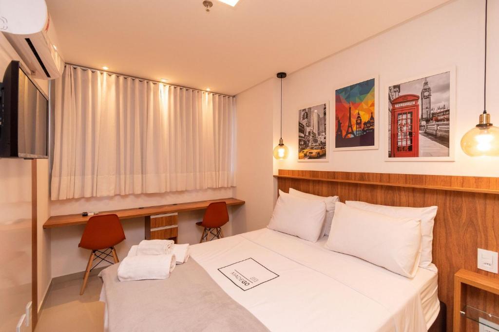 Apartamento de 1 quarto no Ed Essenciale Style - ao lado do Shopping Flamboyant - Alto da Gloria - ES2705 - Housity
