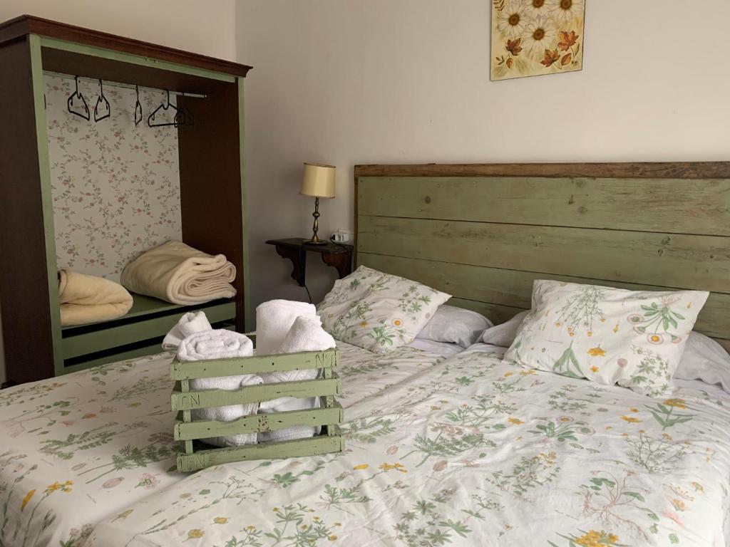 Postel nebo postele na pokoji v ubytování Casa Camino Real