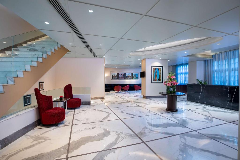 Posezení v ubytování Radisson Blu Marina Hotel Connaught Place