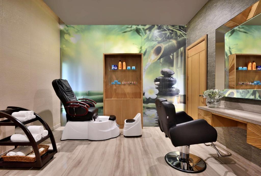 Posezení v ubytování Radisson Noida
