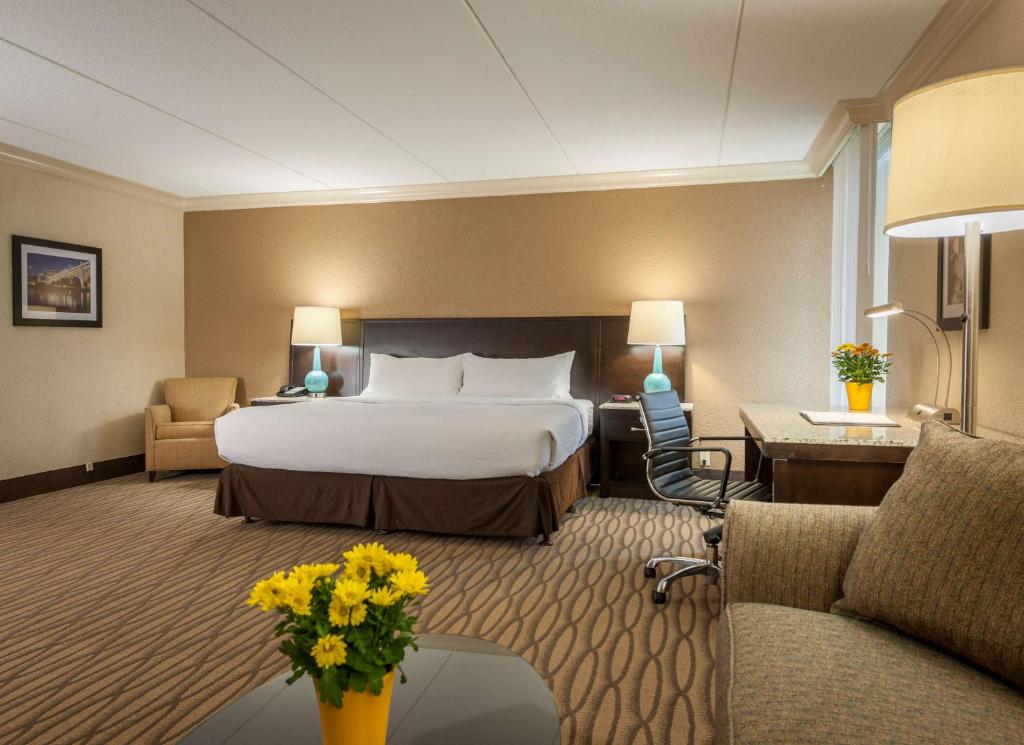 Best Western Plus Strongsville Cleveland - King Suite Met één Slaapkamer Met Een Bankje