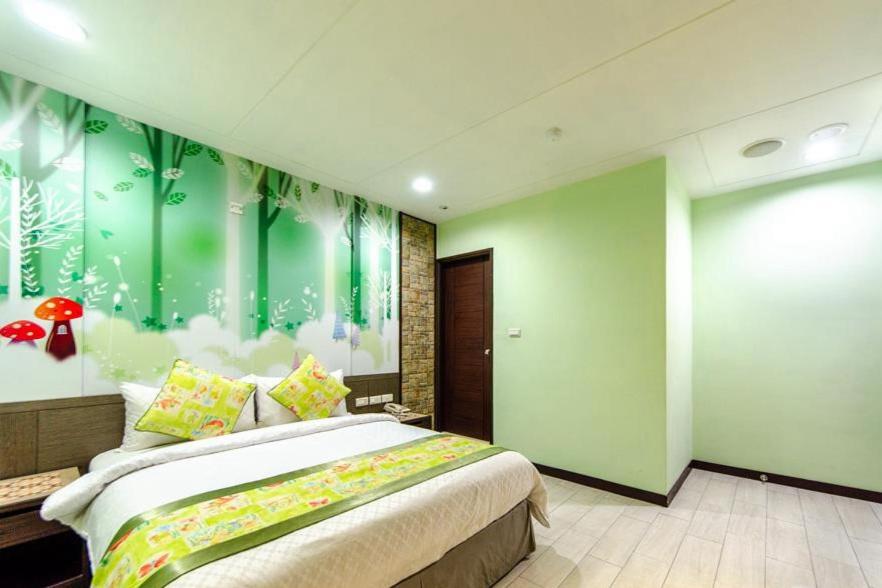 Postel nebo postele na pokoji v ubytování Chamie B&B