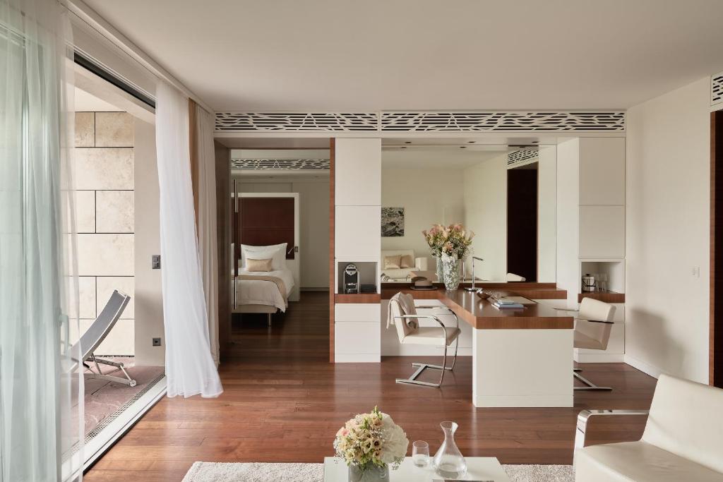 Posezení v ubytování Grand Resort Bad Ragaz