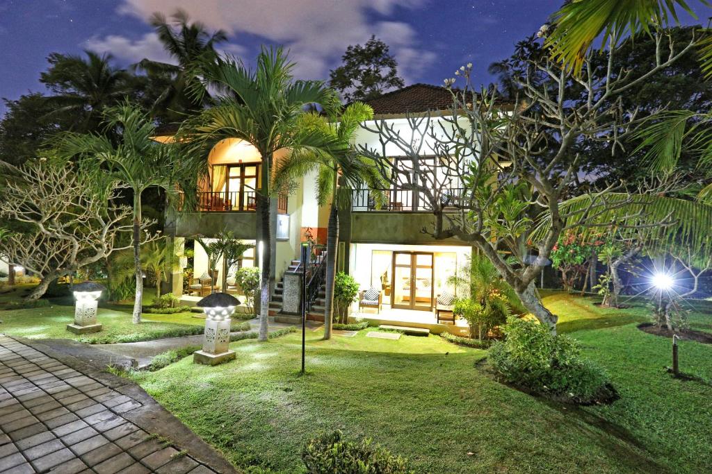 Zahrada ubytování Bhanuswari Villas Ubud