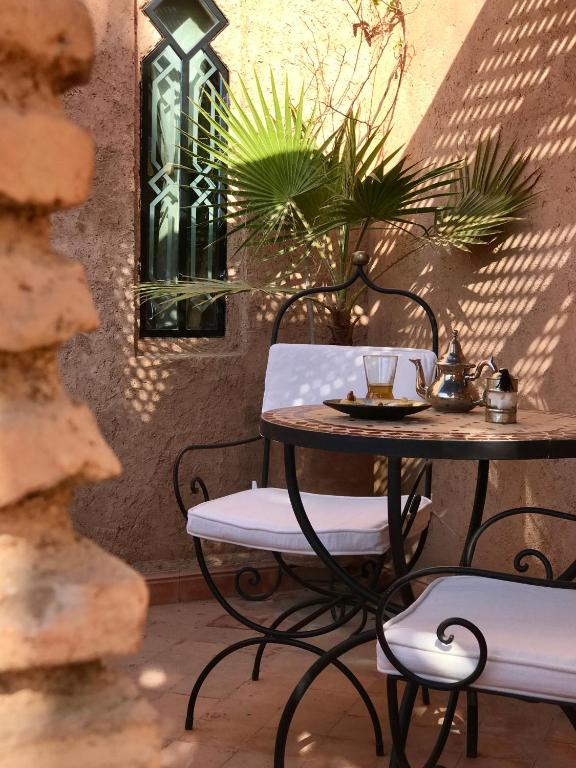Patio nebo venkovní prostory v ubytování Riad Zahir