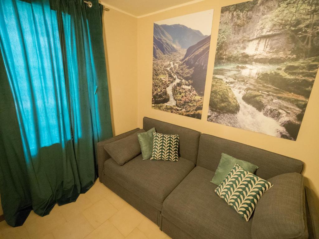 Posezení v ubytování Rafting Hotel Ai Cavallini