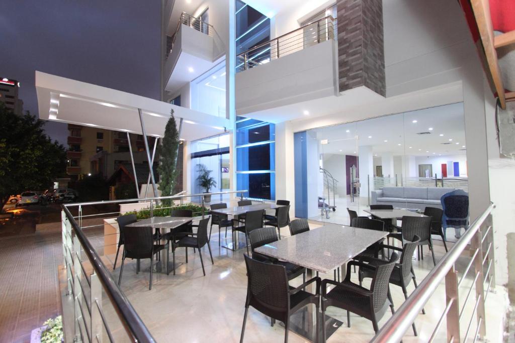 Posezení v ubytování Hotel Oxford Barranquilla