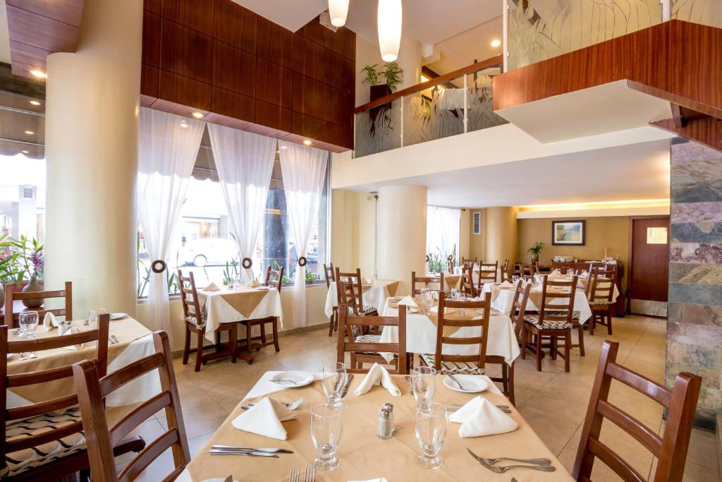 Restaurace v ubytování Hotel Palace Guayaquil