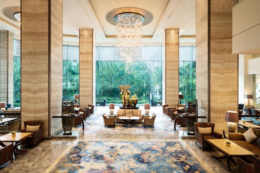 Posezení v ubytování Edsa Shangri-La, Manila