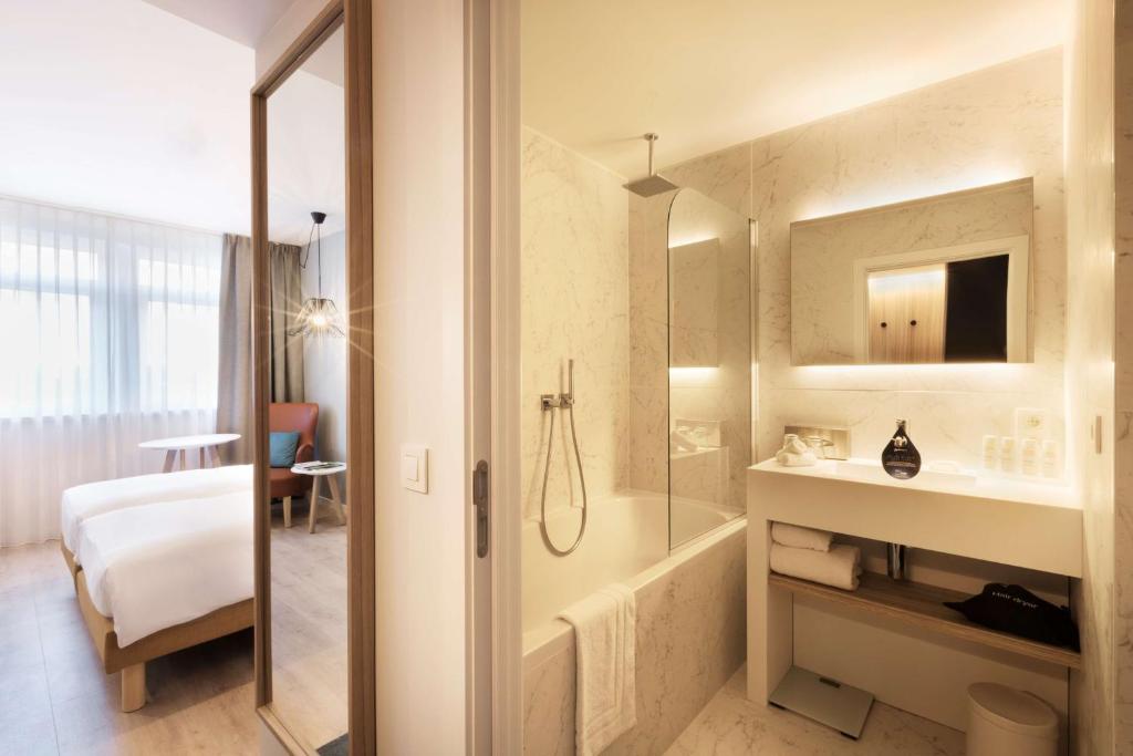 Koupelna v ubytování Radisson BLU Balmoral