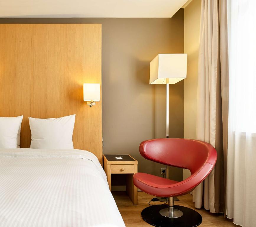Postel nebo postele na pokoji v ubytování Radisson BLU Balmoral