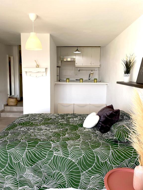 Postel nebo postele na pokoji v ubytování Estudio Miraverde, Adeje