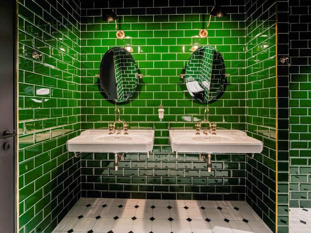 Koupelna v ubytování ibis Styles Castelnaudary