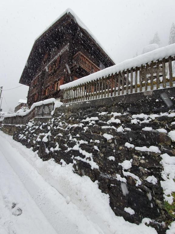 Chalet Pagrüeg v zimě