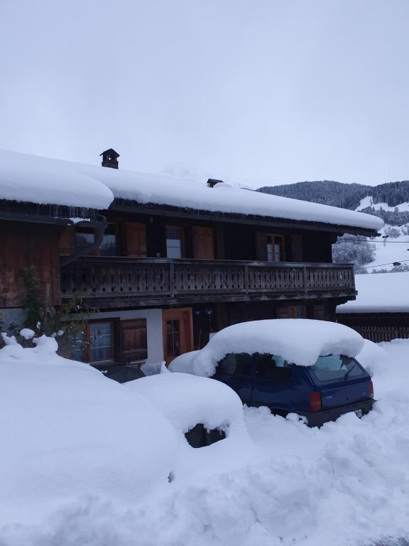 Chalet Pagrüeg v zimě