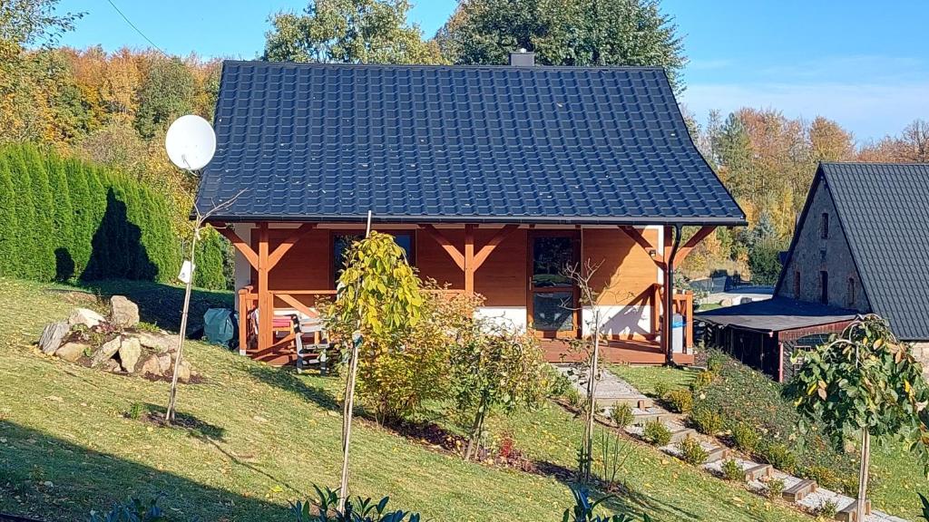 Vonkajšia záhrada v ubytovaní Zielony Zakątek Sosnówka