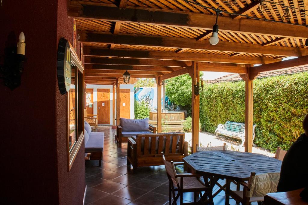 Balkon ili terasa u objektu Hostal Aldea Colchagua Experience