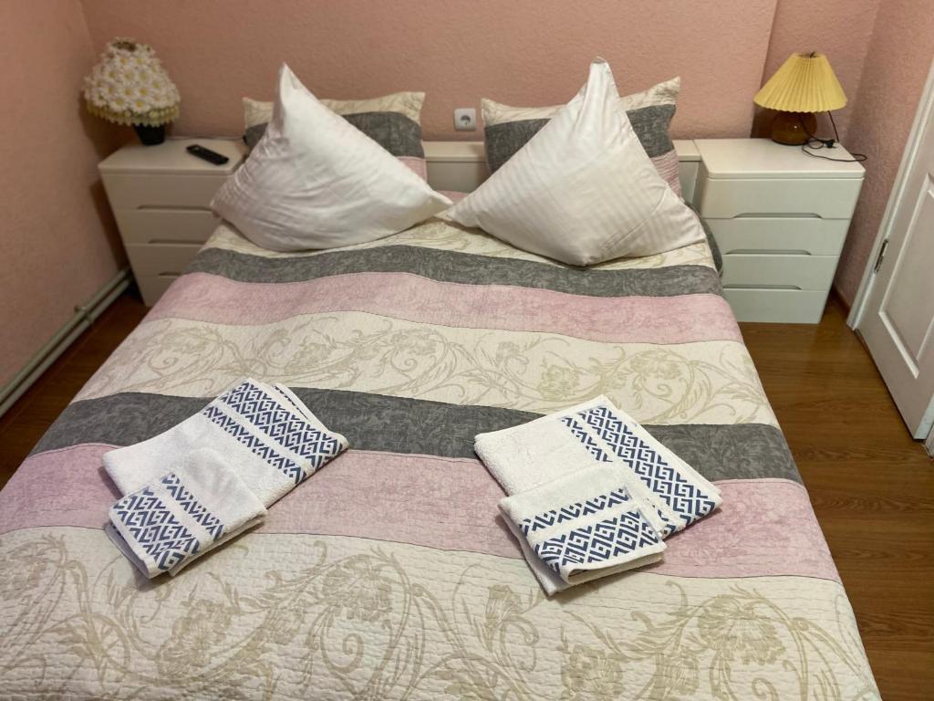 Postel nebo postele na pokoji v ubytování FKoka