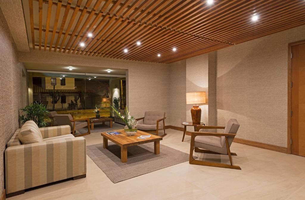 Zona de estar de Hotel Atacama Suites