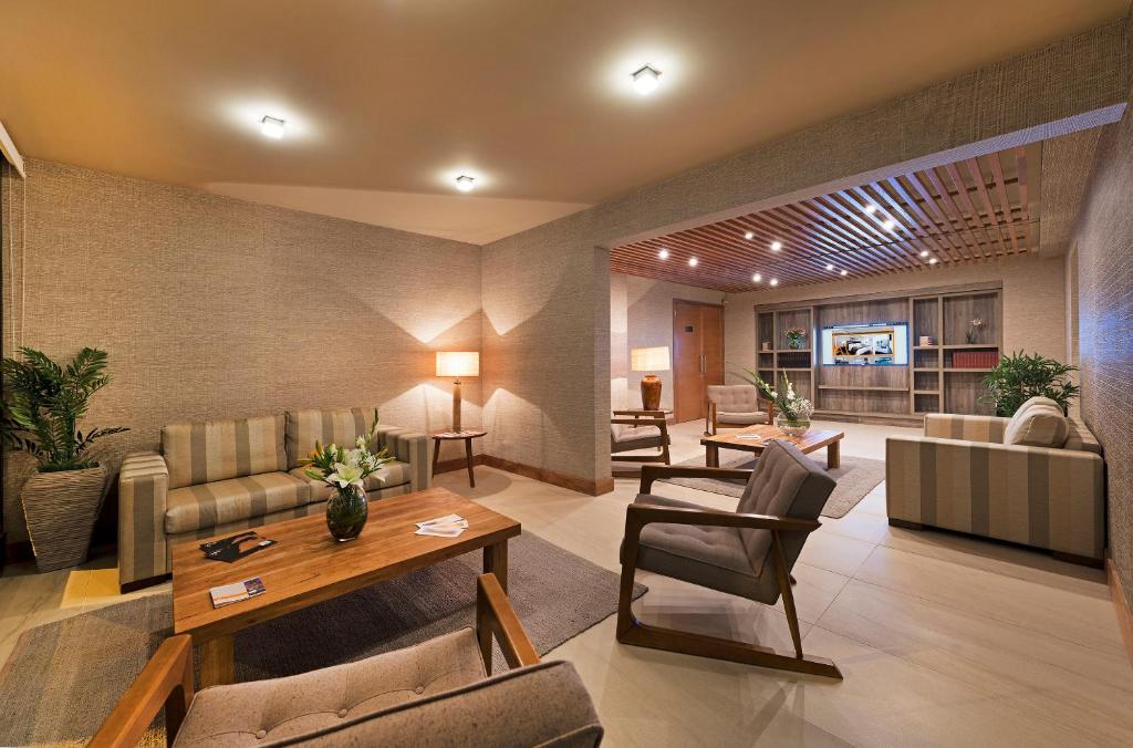 Zona de estar de Hotel Atacama Suites