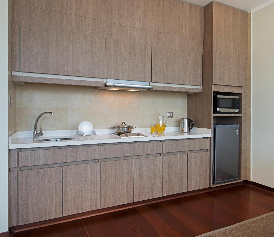 Una cocina o zona de cocina en Hotel Atacama Suites