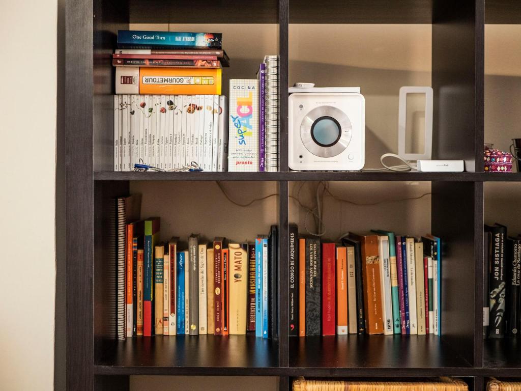 The library in Az apartmant
