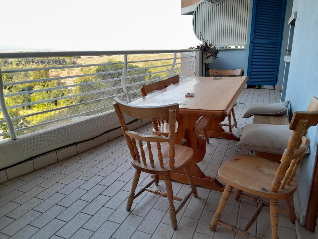 Balkón alebo terasa v ubytovaní Belvedere Rinascimento Primo
