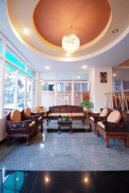 Posezení v ubytování Golden Villa Pattaya