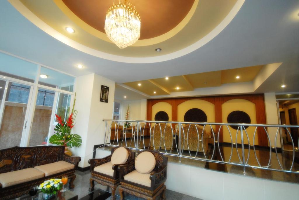 Posezení v ubytování Golden Villa Pattaya